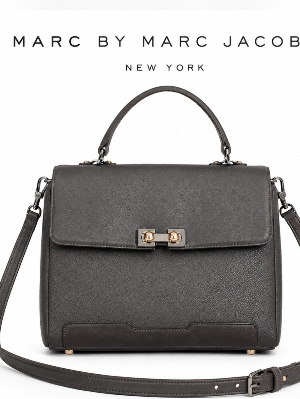 VTG Marc by Marc Jacobs Bob’s Memphis Crossbody Leather Satchel (Mad Men Era)